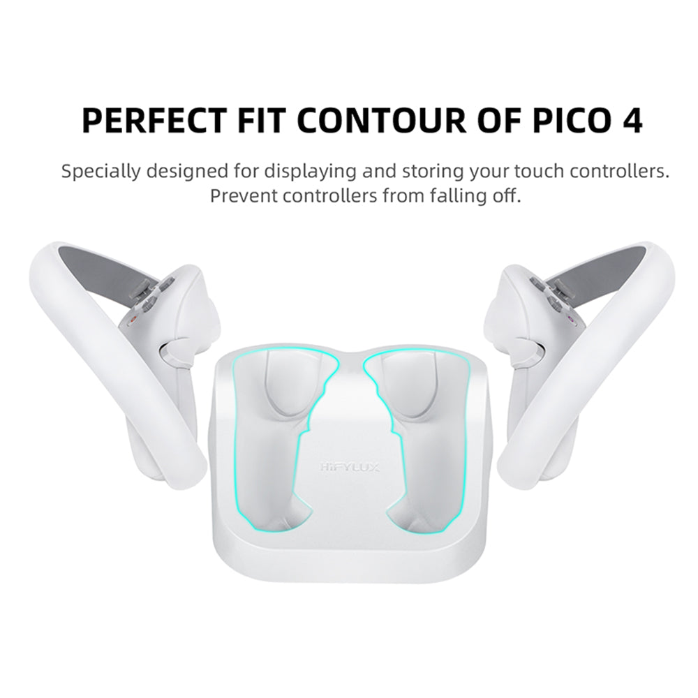 HIFYLUX PC-BF24 Til Pico 4 VR Håndtag Grip Stand Base VR Controller Desktop Storage Base HIFYLUX PC-BF24 Til Pico 4 VR Håndtag Grip Stand Base VR Controller Desktop Storage Base